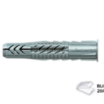 UX 6x35 R Tassello Nylon con Bordo Profilo Seghettato Blister pz.20 | Fischer